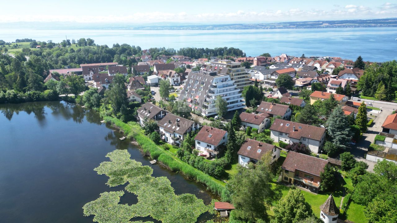 Penthouse-Wohnung mit atemberaubendem Panoramablick auf den Bodensee und die Alpen